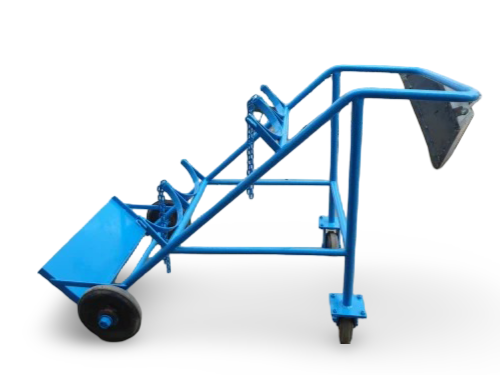 Double Gas Cylinder Trolley