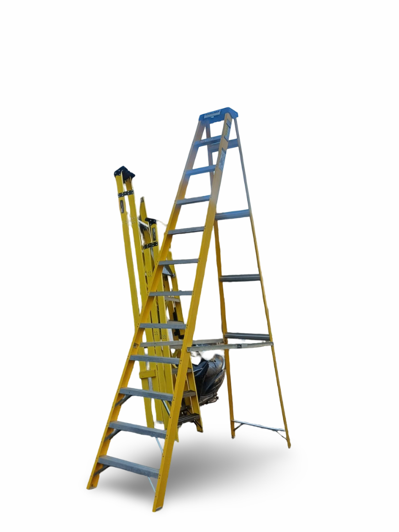 FRP A-Type Single Side Ladder – Side View