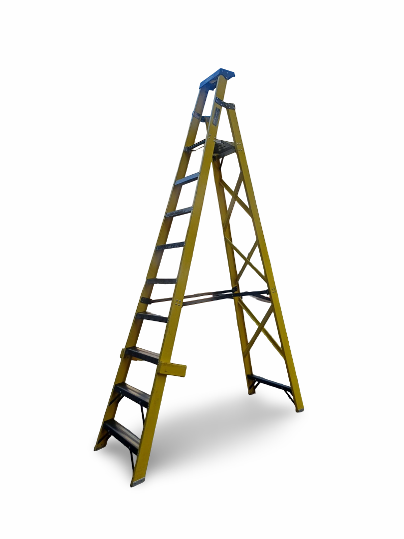 FRP Folding Platform Ladder