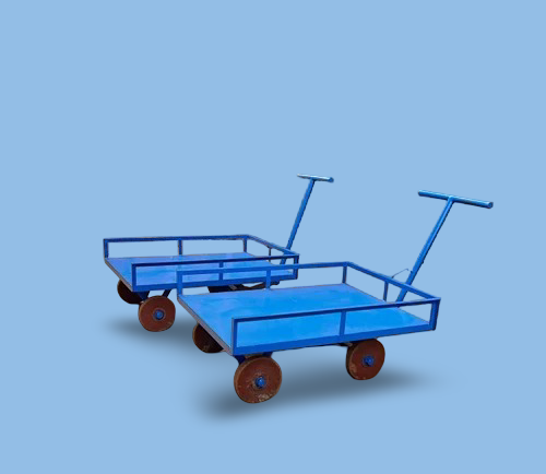 Manual Mild Steel Platform Trolley