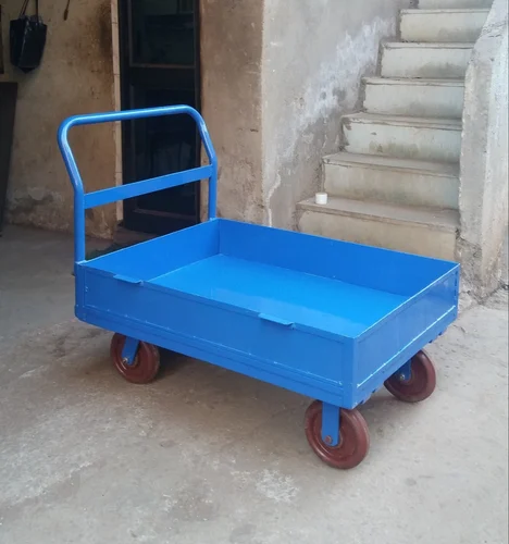 Mild Steel Movable Platform Trolley