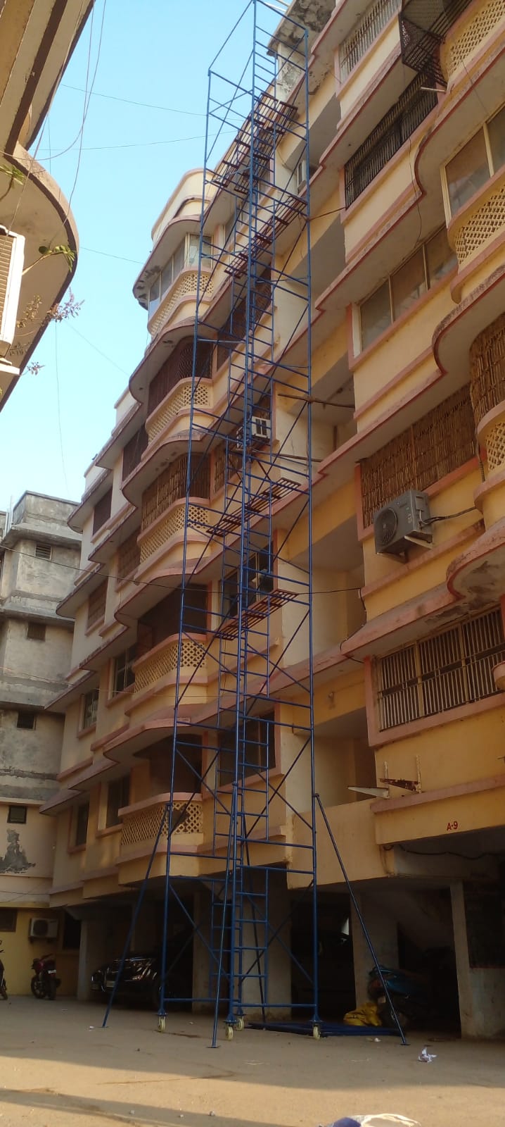 MS Scaffolding – Full Structure