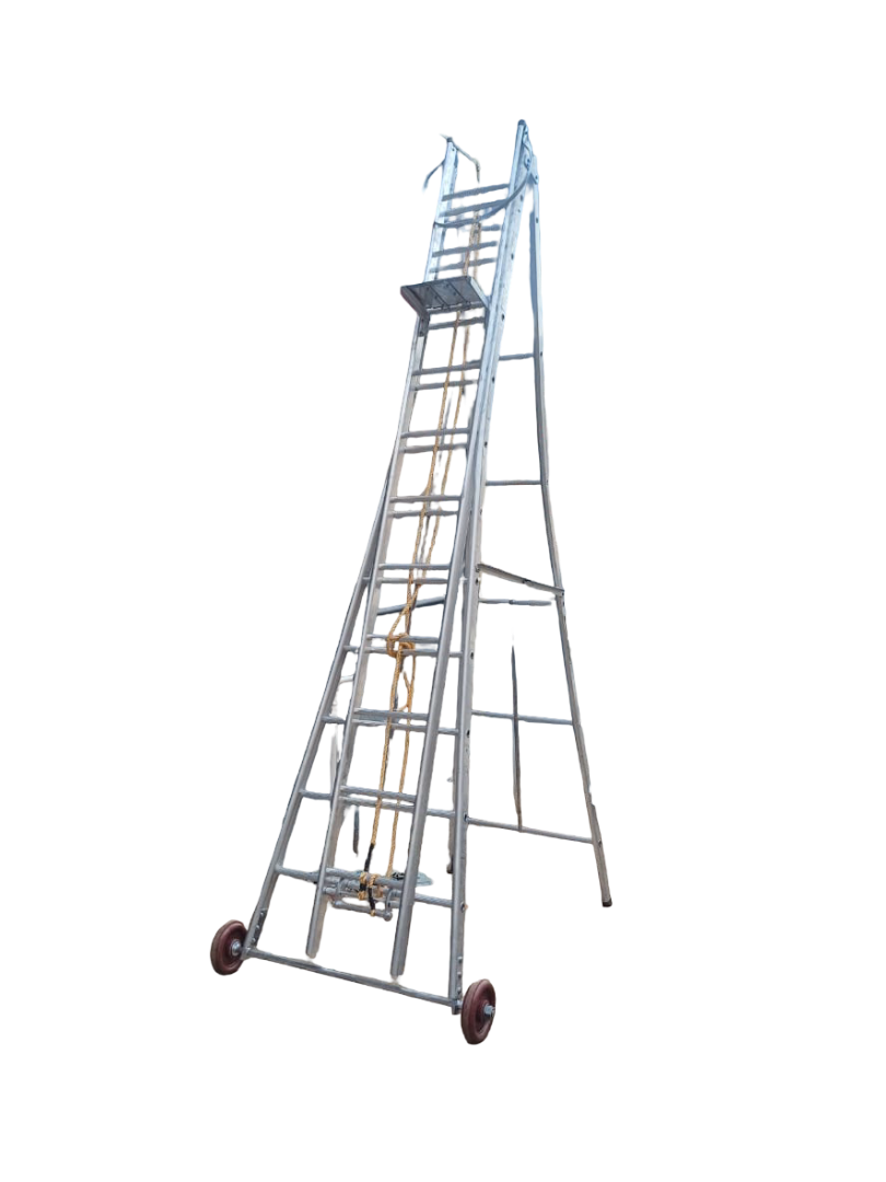 Aluminium Self Support Extension Ladder – Detail View