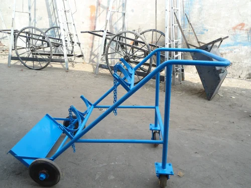 Double Gas Cylinder Trolley – alternate view